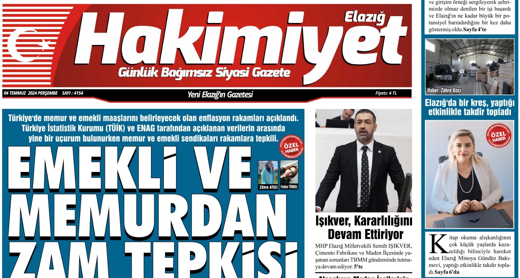 Kitap Kumbara Etkinliğimiz Hakimiyet Gazetesi'nde Geniş Yer Buldu